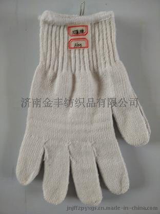 棉线 防护手套 劳保手套白边A60克 工作棉纱手套
